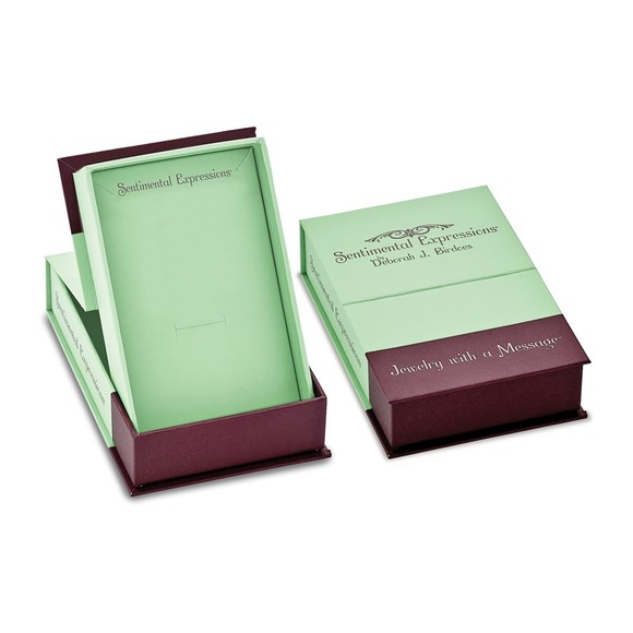 925 Sterling Silver Mar CZ Always in my Heart Birthstone 18in Necklace - Picture 5 of 6